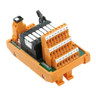 WEIDMULLER RSM-8 PLC C 1CO Z Moduł interfejsu z przekaźnikami, RSS, LM3NZF 5.08mm, złącze sprężynowe, Złącze wtykowe zgodne z IEC60603-13 / DIN41651, Wtyczka 20-biegunowa, 24 V DC 1128980000 /1szt./ (1128980000)